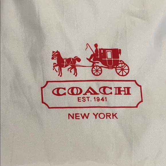 Coach White Leather Handbag - Picture 11 of 11